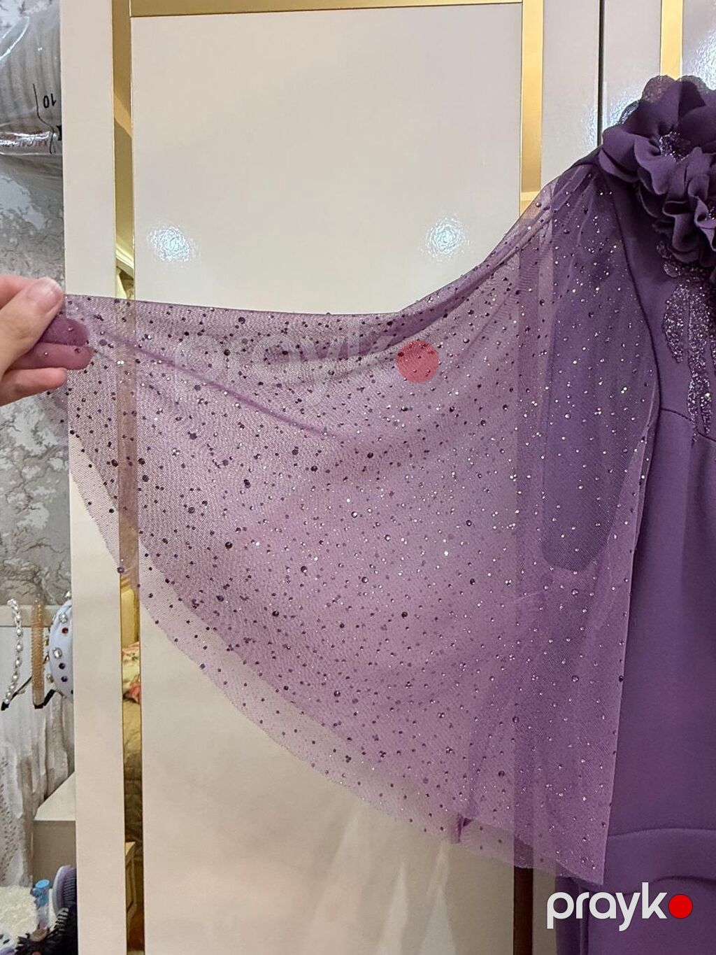 Bənövşəyi rəngdə, uzun ziyafət/libas. Anam Bakide Caspian Mall'da elde — Axşam paltarları, Bakı (3)