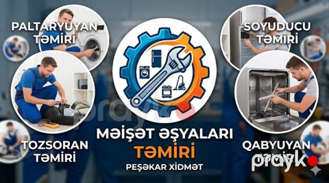 Məişət texnikalarının təmiri — Bakı