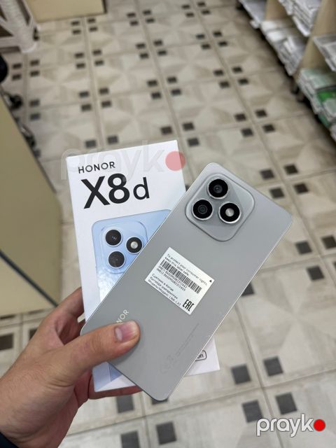Honor X8d Velvet Grey 256GB/8GB — Bakı