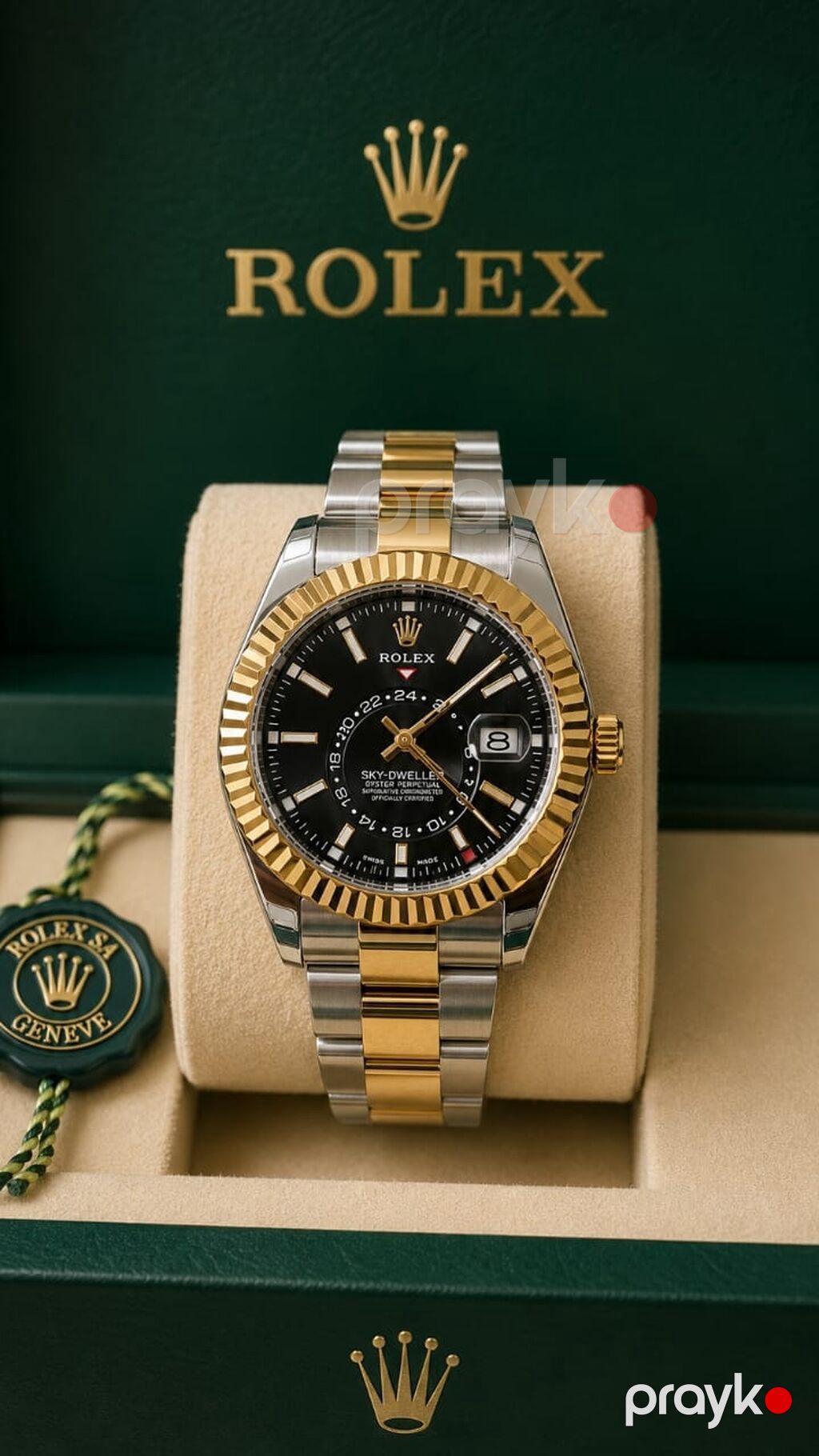 Rolex Sky-Dweller – iki tonlu Oystersteel və 18K sarı qızıl - Korpus — Qol saatları, Mehdiabad (2)