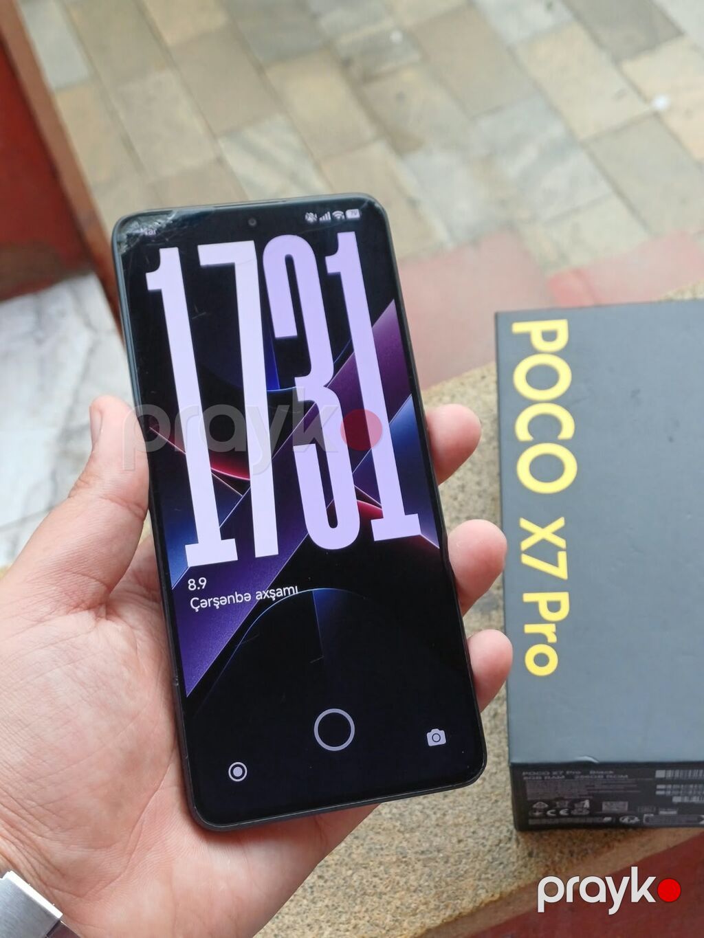 Poco X7 Pro, 256 GB, rəng - Qara, Sənədlərlə, Face ID, Zəmanət — Xiaomi, Bakı (2)