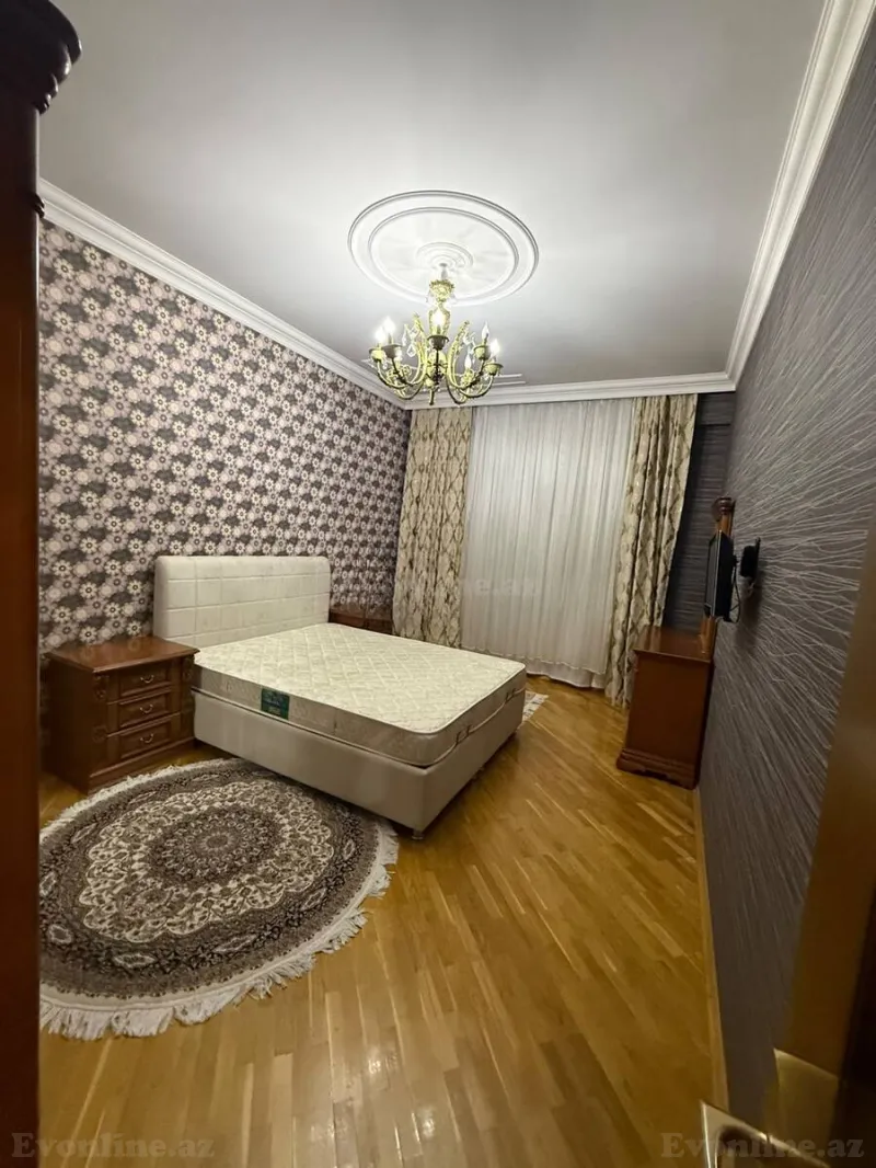 Kirayə verilir 3 otaqlı Mənzil Yeni tikili 130 m² Bakı, Nəsimi r., Nəsimi m — Mənzil, Bakı (6)