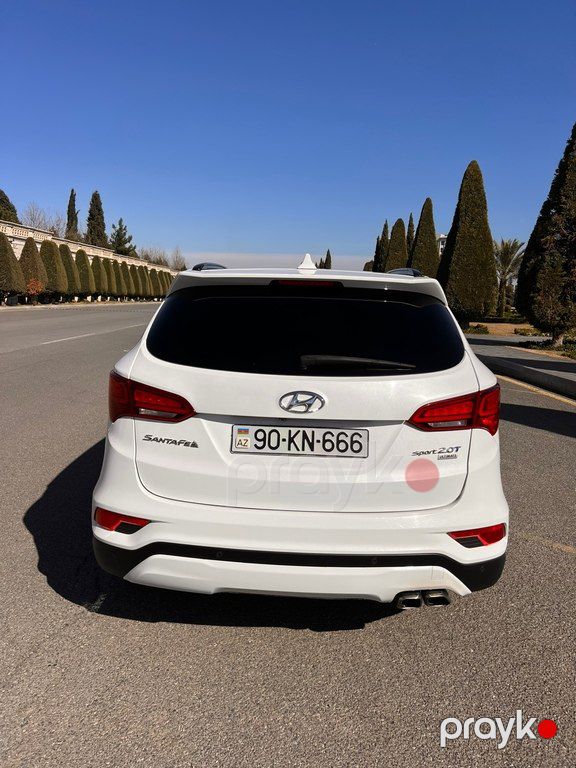 Hyundai Santa Fe, 2.0 L, 2017 il, 225 308 km — Avtomobillər, Bakı (3)