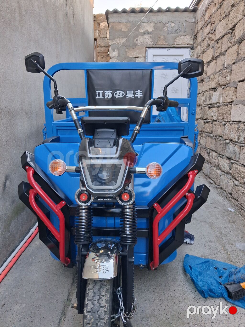 Yükdaşıma üçün elektrik üçtəkərli skuter/trisikl - Güclü elektrikli — Mopedlər və skuterlər, Bakı (4)