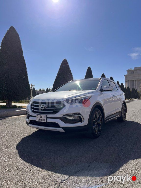 Hyundai Santa Fe, 2.0 L, 2017 il, 225 308 km — Avtomobillər, Bakı (6)