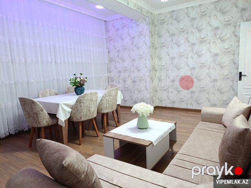 Nərimanov rayonunda 2 otaqlı Yeni tikili Kirayə verilir, 75 m² — Mənzil, Bakı (3)