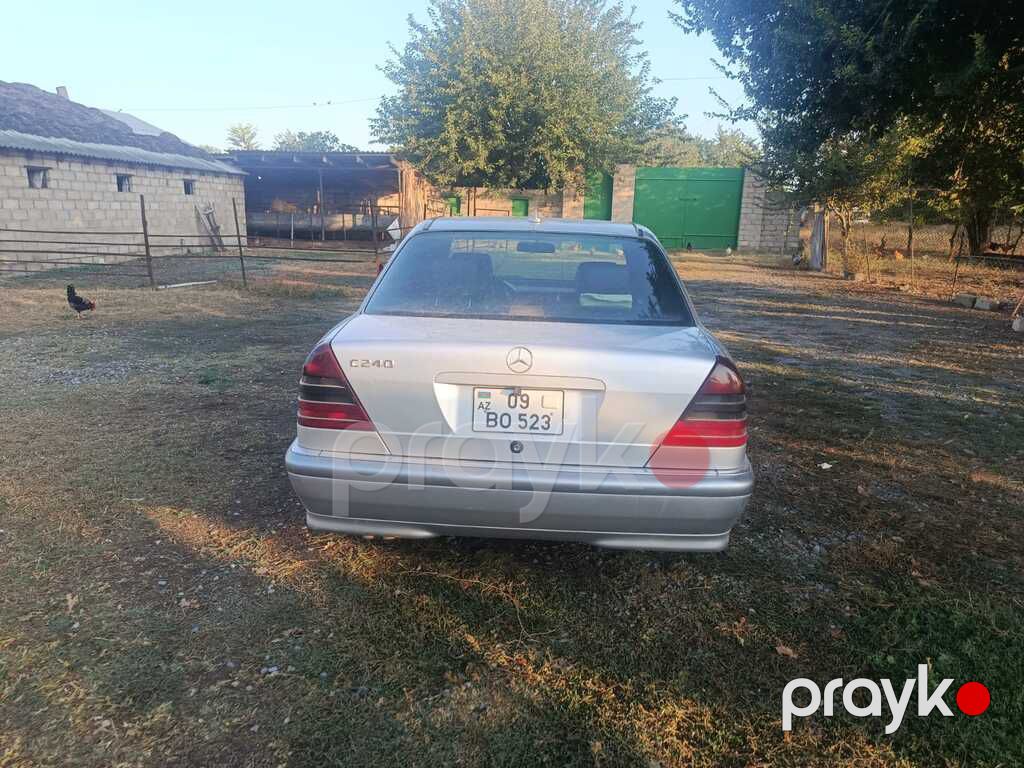Mercedes C 240, 2.4 L, 2000 il, 333 000 km — Avtomobillər, Bərdə (6)