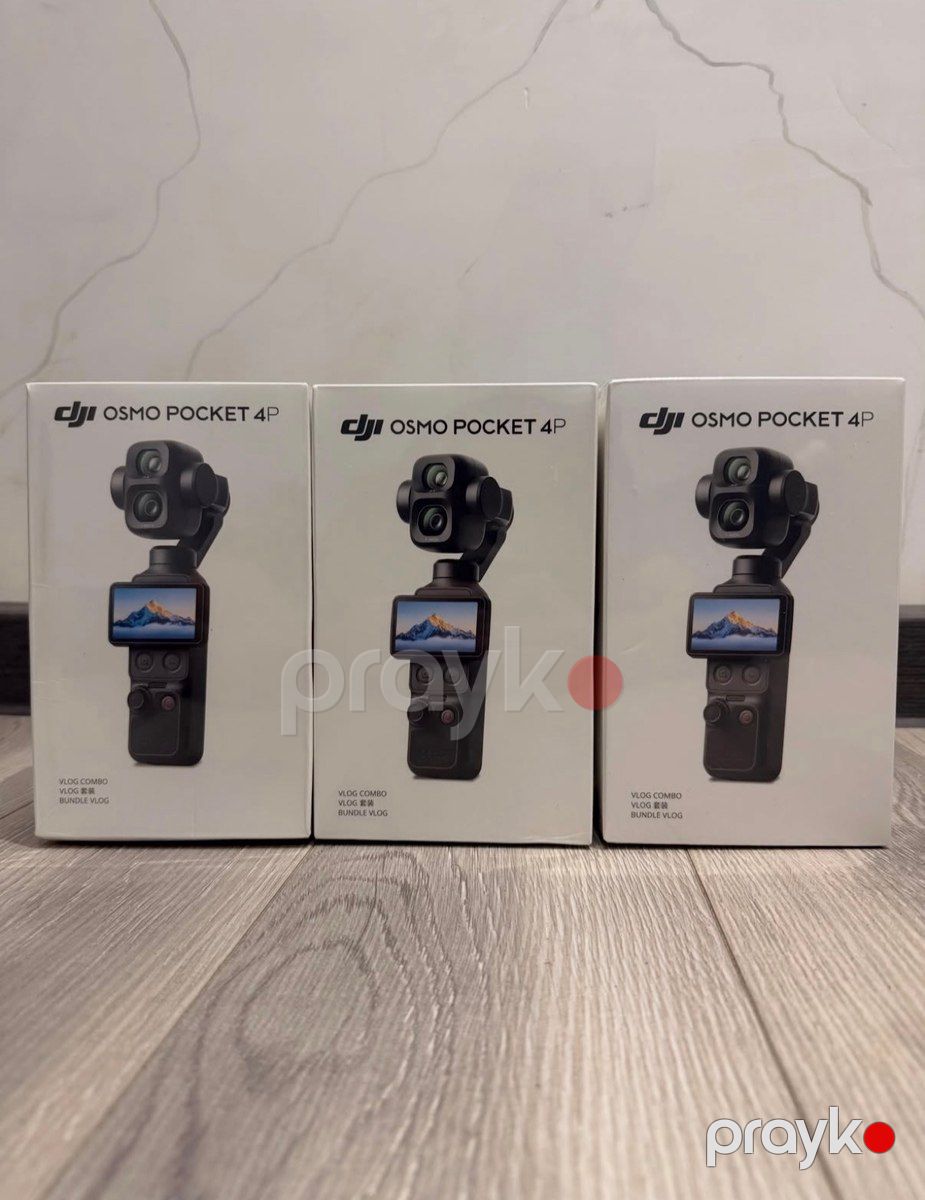 DJI Osmo Pocket 4P Vlog Combo — Dual-Lens Cinemati — Səs texnikası, Bakı (3)