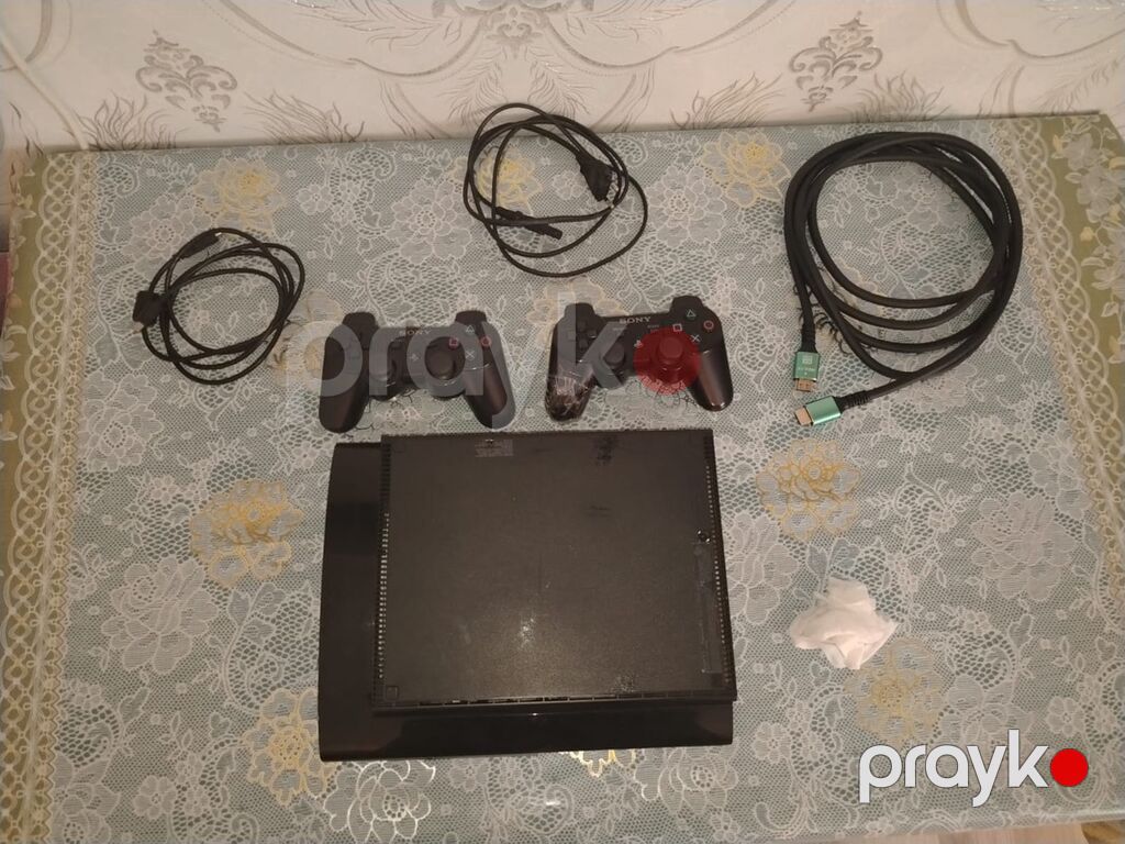 Sony PlayStation 3 Super Slim oyun konsolu dəsti Komplekt: - PS3 — Oyun konsolları, Bakı (3)