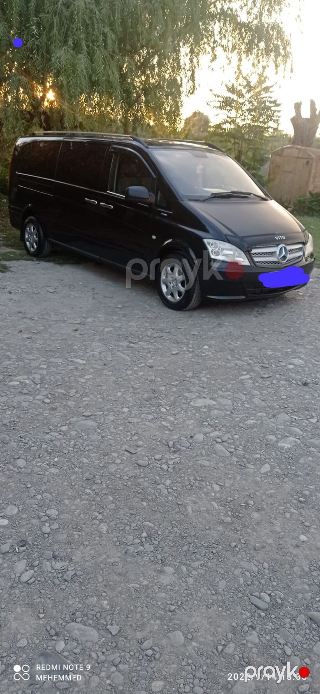 Mercedes-Benz Vito miniven Xüsusiyyətlər: - Korpus: uzun kuzov, qara — Avtomobillər, Bakı (4)