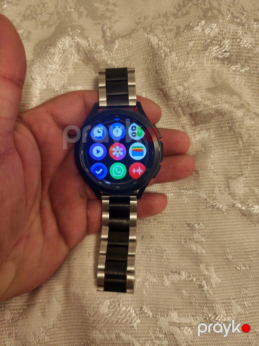 Samsung Galaxy Watch 4 Classic Black 46mm — Ağıllı saatlar və biləkliklər, Bakı (5)