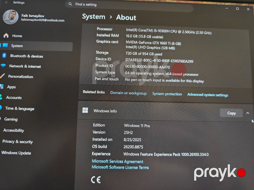 HP Omen Laptop 15 — Noutbuklar, Bakı (3)