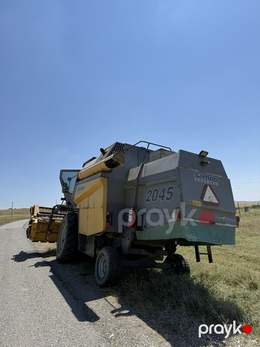 Sampo Rosenlew 2045 taxıl biçən-döyən kombayn Tam problemsiz mator — Kombaynlar, Ağsu (2)