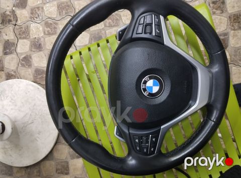 BMW x5 çoxfunksiyalı sükan - Orijinal BMW sükan çarxı, dəri örtüklü — Xırdalan