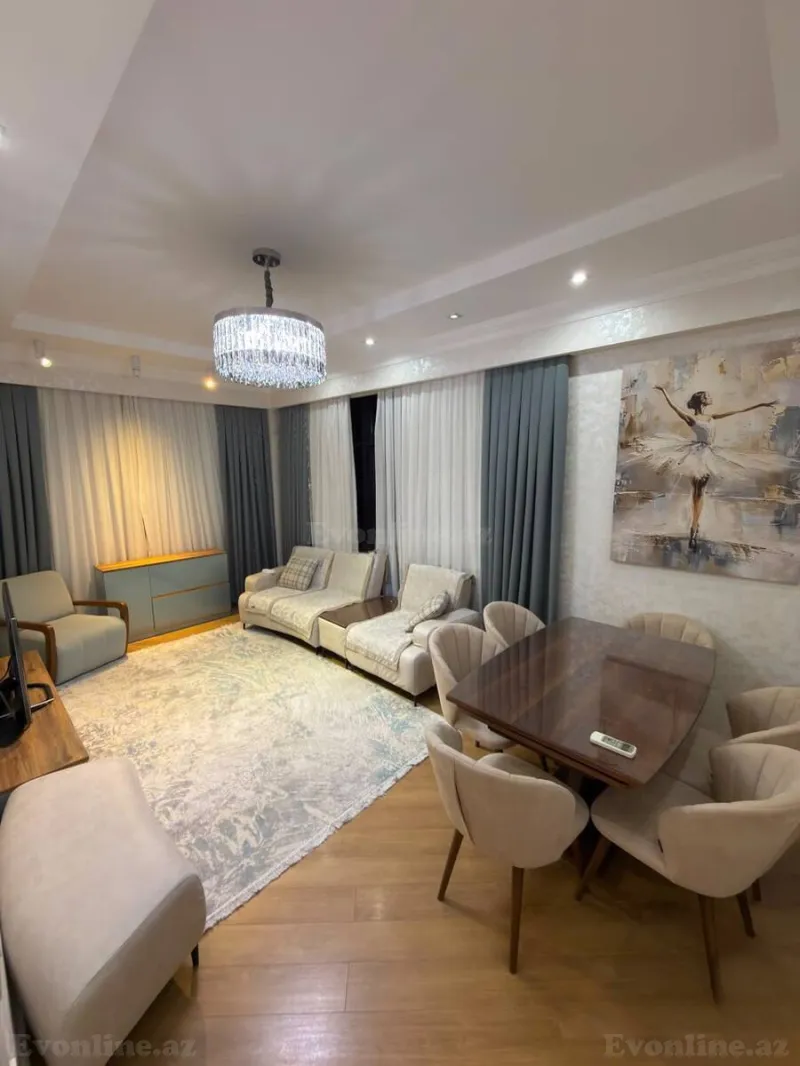 Kirayə verilir 3 otaqlı Mənzil Yeni tikili 110 m² Bakı, Nəsimi r., 8 Noyabr m — Mənzil, Bakı (6)