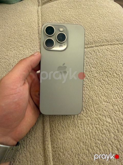 Apple iPhone 15 Pro Natural Titanium 128GB/8GB — Quba