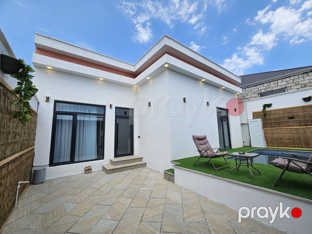 Satılır 3 otaqlı həyət evi/bağ evi 90 m² — Ev, villa, Bakı (3)