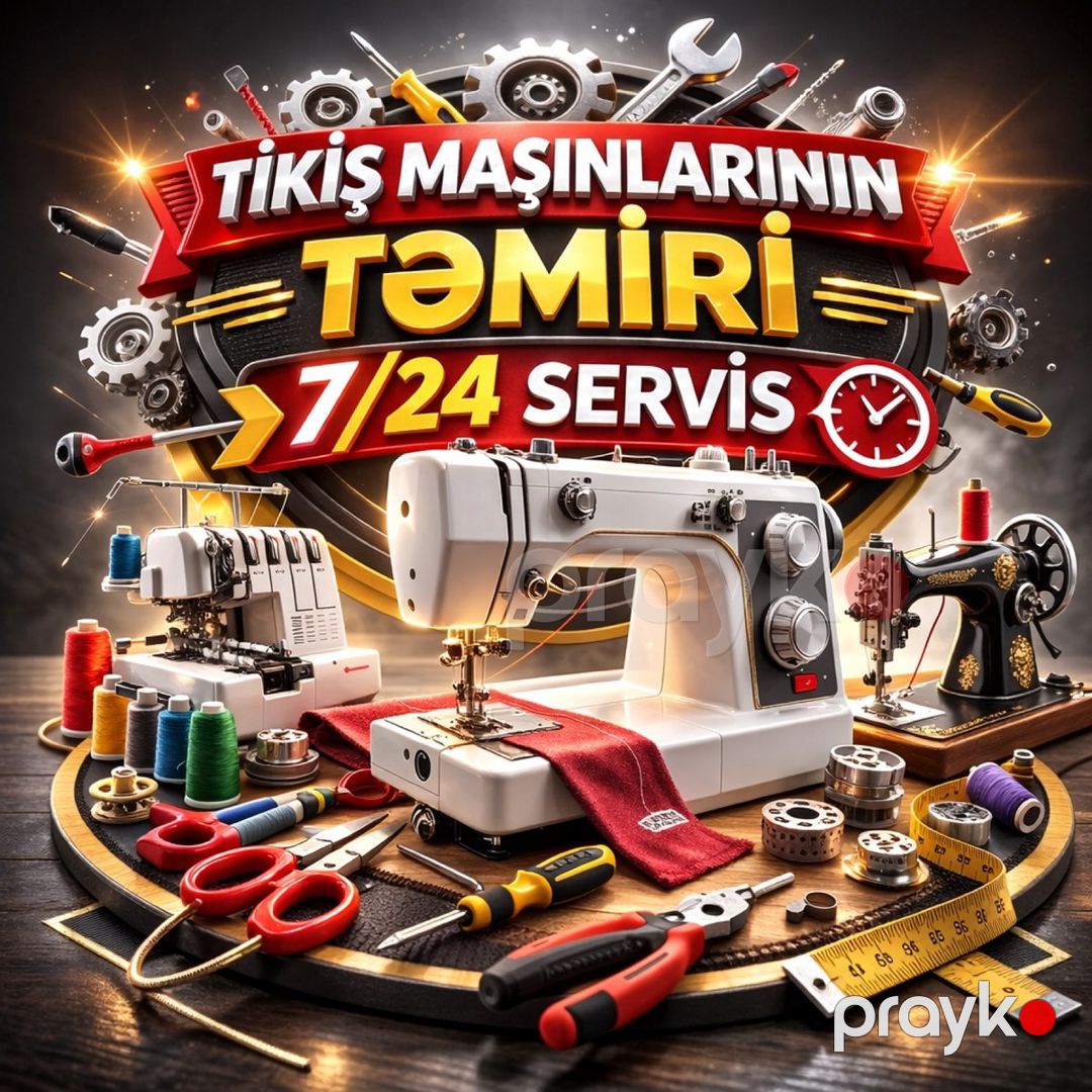 Tikiş maşınlarının təmiri — Aparatların təmiri və quraşdırılması, Sumqayıt (2)
