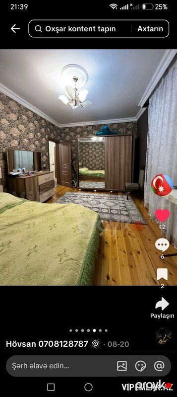 Suraxanı rayonunda 3 otaqlı Həyət evi Satılır, 100 m² — Ev, villa, Bakı (6)