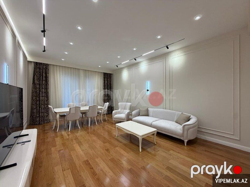 Nəsimi rayonunda 3 otaqlı Yeni tikili Kirayə verilir, 150 m² — Mənzil, Bakı (3)