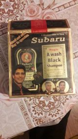 "Subaru" saç qaraldan şampun — firma