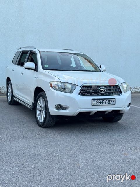 Toyota Highlander, 3.3 L, 1.9 kWh, 2008 il, 350 000 km — Bakı