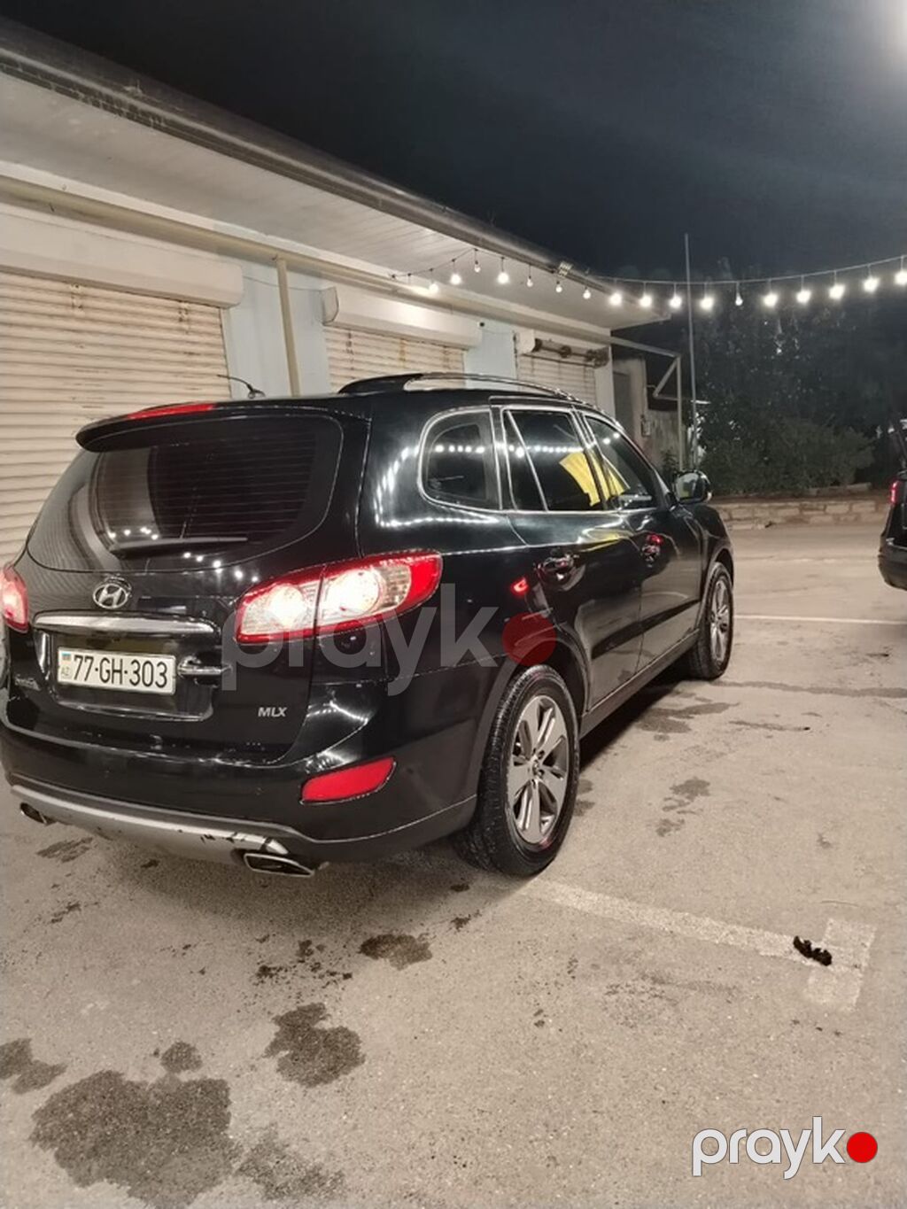 Hyundai Santa Fe MLX – qara rəngli, 5 qapılı krossover/SUV. Əsas — Avtomobillər, Bakı (3)