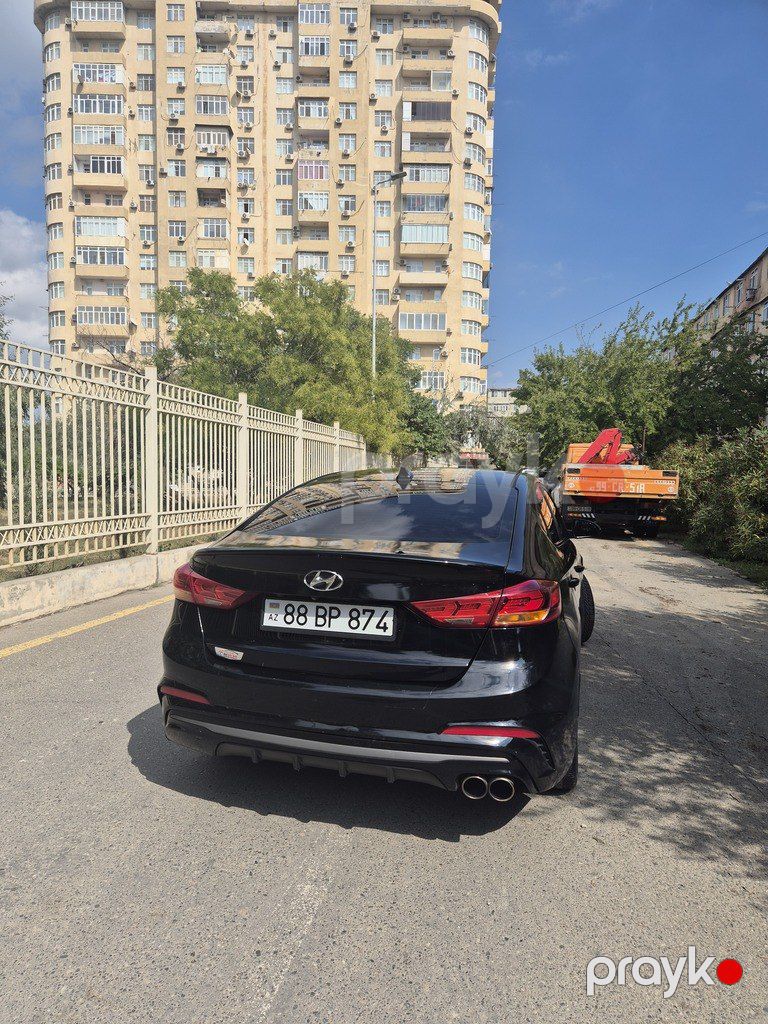 Hyundai Elantra, 1.6 L, 2017 il, 92 000 km — Avtomobillər, Bakı (3)