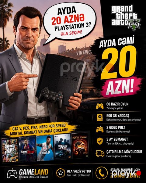 PlayStation 3 — Bakı