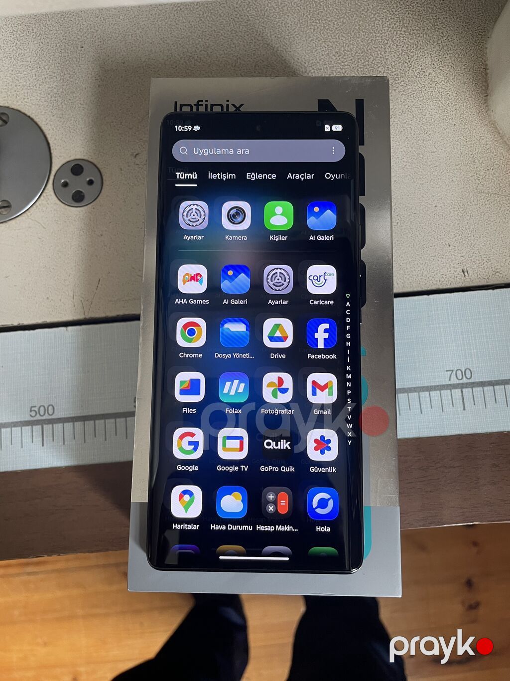 Infinix Zero 40, 256 GB, rəng - Göy, Sensor, Face ID — Infinix, Bakı (2)