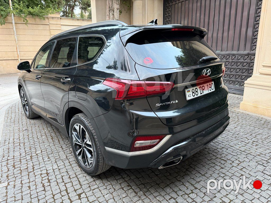 Hyundai Santa Fe, 2.0 L, 2019 il, 92 700 km — Avtomobillər, Bakı (12)