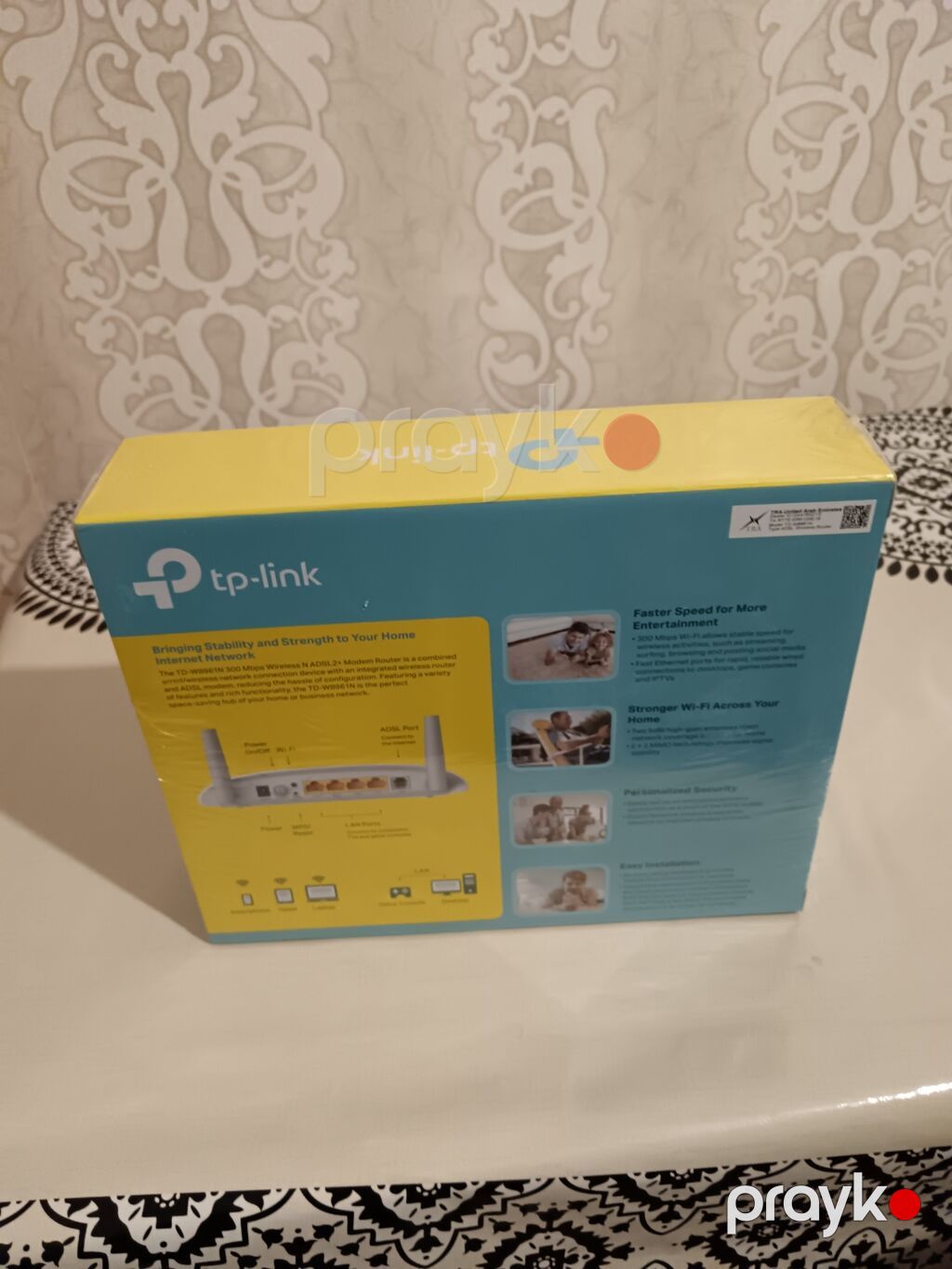 TP-Link TD-W8961N – 300 Mbps Wi‑Fi ADSL2+ Modem Router Xüsusiyyətlər — Şəbəkə və server avadanlığı, Şəmkir (2)
