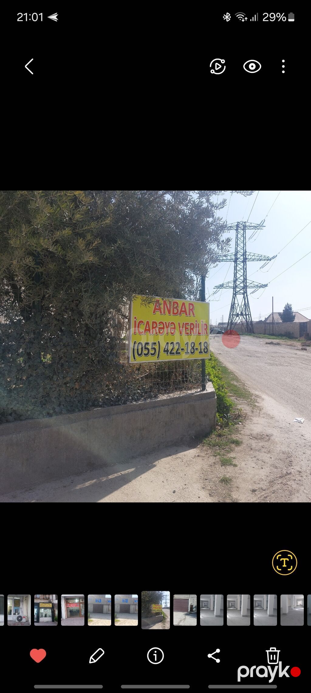 Anbar sahəsi icarəyə verilir. Xüsusiyyətlər: - Geniş giriş qapıları — Əmlak, Bakı (2)