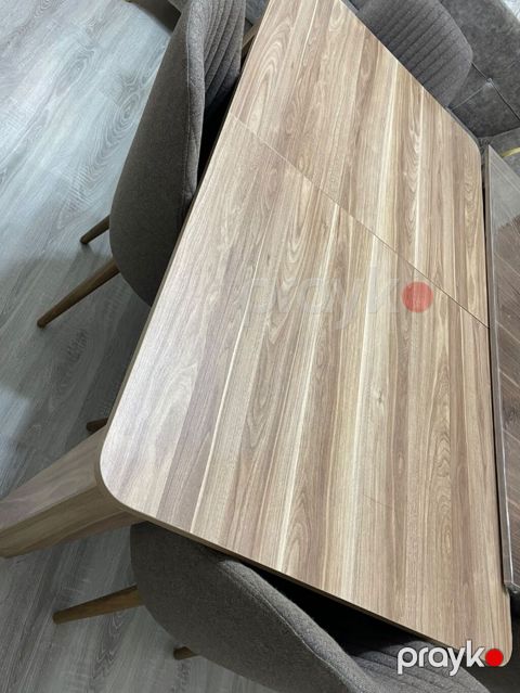 Qonaq otağı üçün, İşlənmiş, Açılan, Dördbucaq masa, 4 stul — Bakı