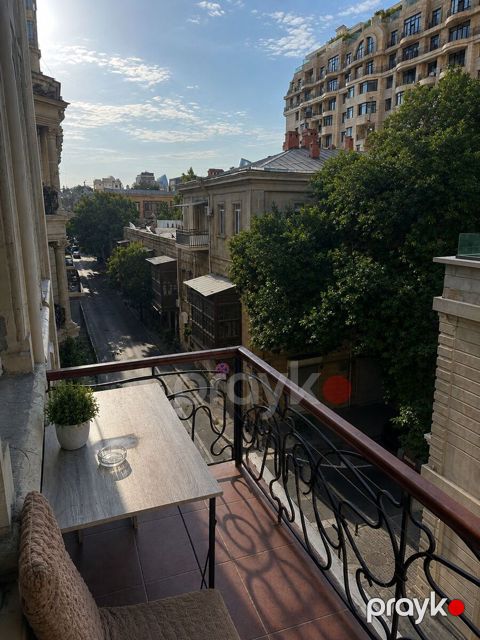 3-otaqlı mənzil kirayə verilir, Sahil m., 85 m² — Bakı