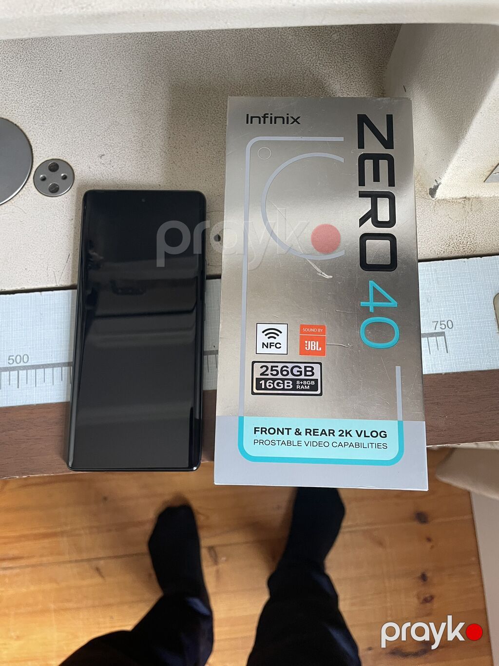 Infinix Zero 40, 256 GB, rəng - Göy, Sensor, Face ID — Infinix, Bakı (4)