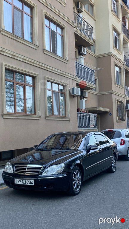 Mercedes S 320, 3.2 L, 2001 il, 373 000 km — Avtomobillər, Bakı (2)