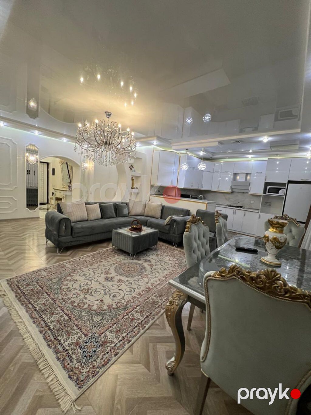 "Grand həyat" vip binada qaraj daxil 3 otaqlı lüks kirayə mənzil — Mənzil, Bakı (4)