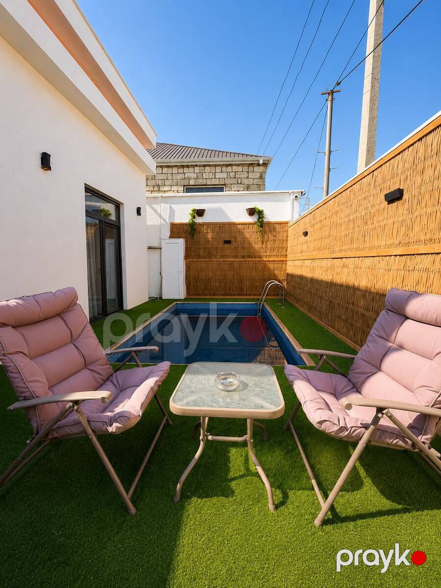 Satılır 3 otaqlı həyət evi/bağ evi 100 m² — Ev, villa, Bakı (2)