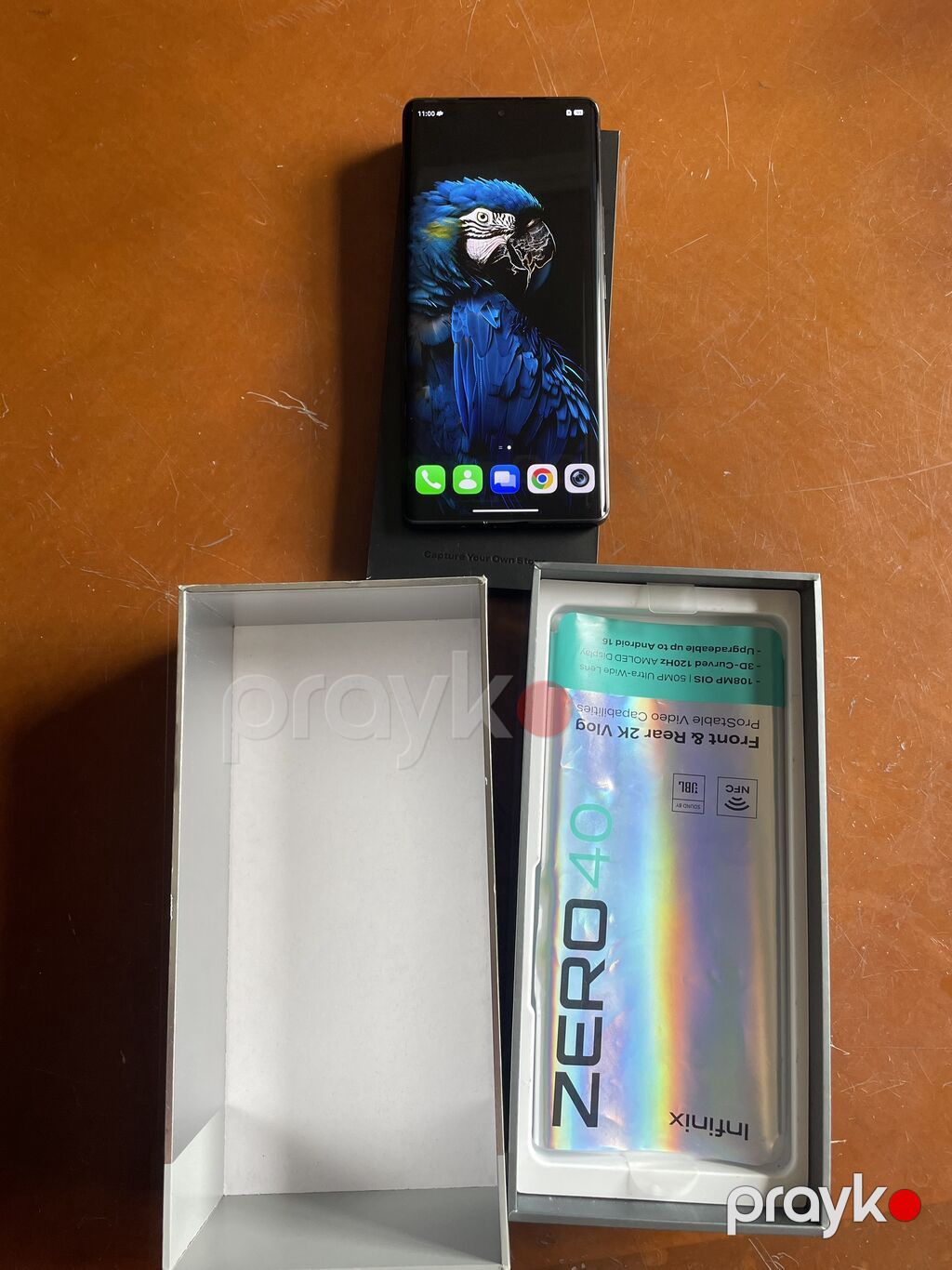 Infinix Zero 40, 256 GB, rəng - Göy, Sensor, Face ID — Infinix, Bakı (3)