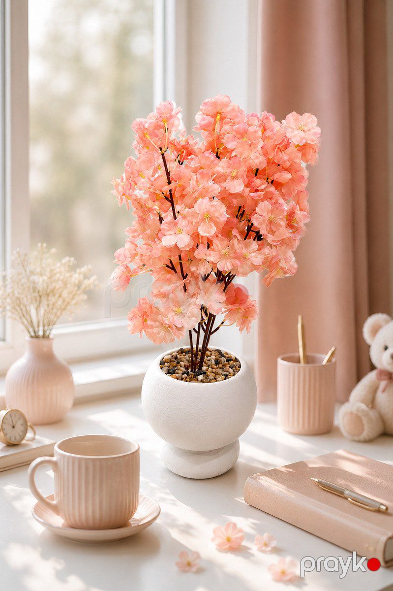 Süni dekorativ Sakura — Dekor və interyeri, Bakı (4)