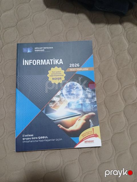 Test toplusu İnformatika 2026 — Bakı