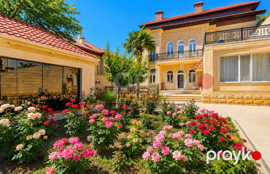 Satılır 6 otaqlı həyət evi/bağ evi 550 m² — Ev, villa, Bakı (2)
