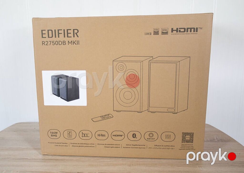 Edifier R2750DB Mkıı black Aktiv 2.0 Hifi system Texniki — Dinamiklər və akustik sistemlər, Xırdalan (4)