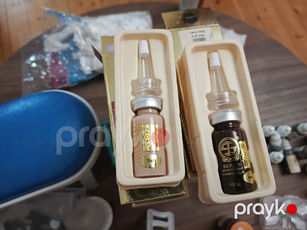 Peşəkar daimi makiyaj üçün tam dəst – mikropiqmentasiya ləvazimatları — Kosmetik və parfüm dəstləri, Bakı (4)