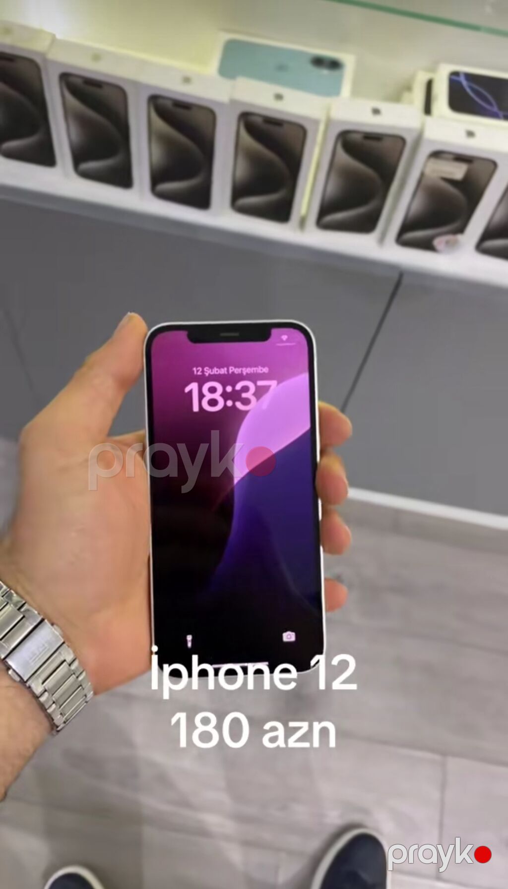 IPhone 12, Ağ, Face ID — Apple iPhone, Digah (2)