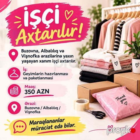 Satış məsləhətçisi tələb olunur, Yalnız qadınlar üçün, 18-29 yaş — Bakı