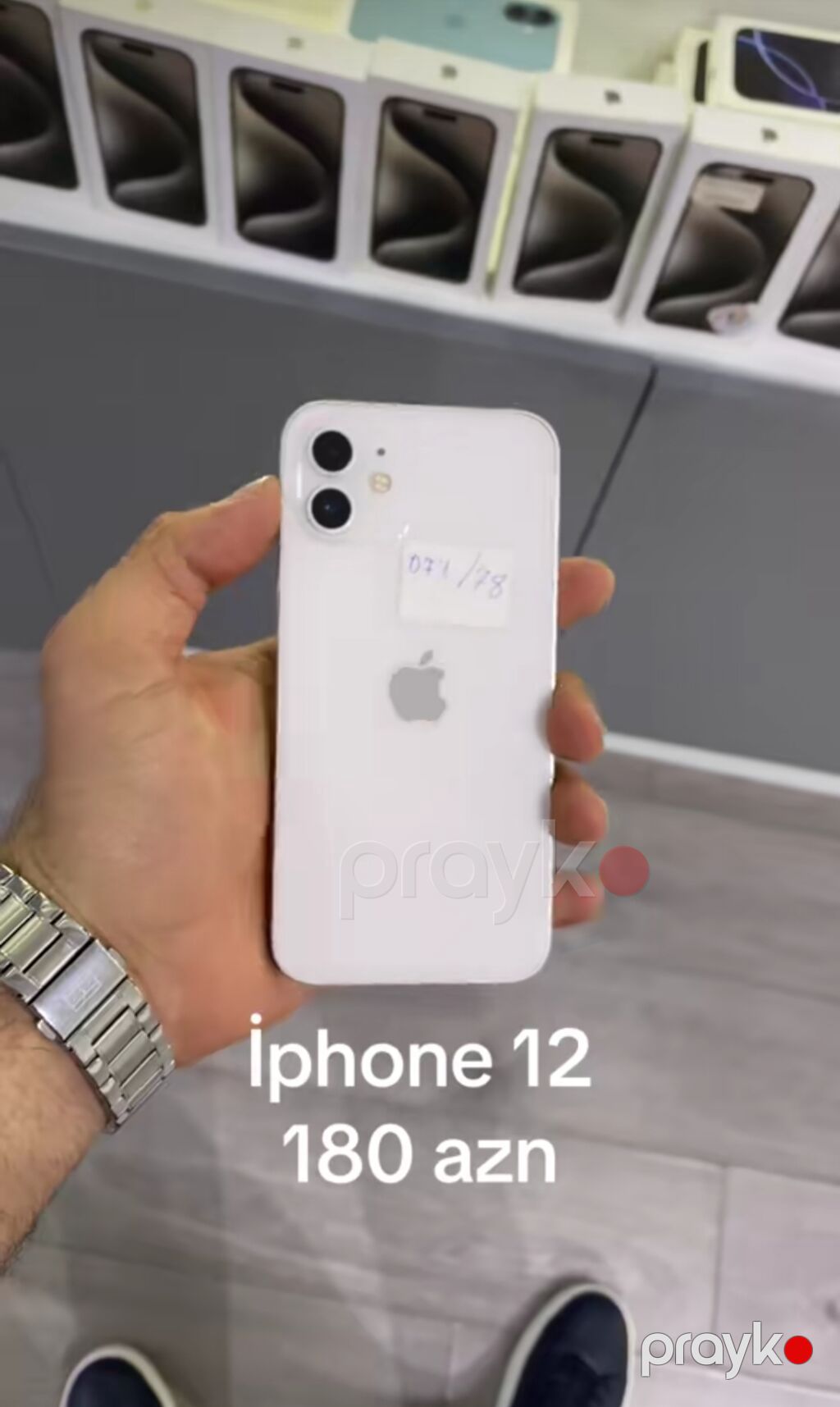IPhone 12, Ağ, Face ID — Apple iPhone, Digah (3)