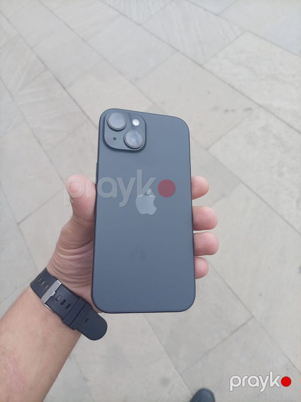 IPhone 15, 128 GB, Qara, Zəmanət, Kredit, Face ID — Apple iPhone, Zərdab (2)