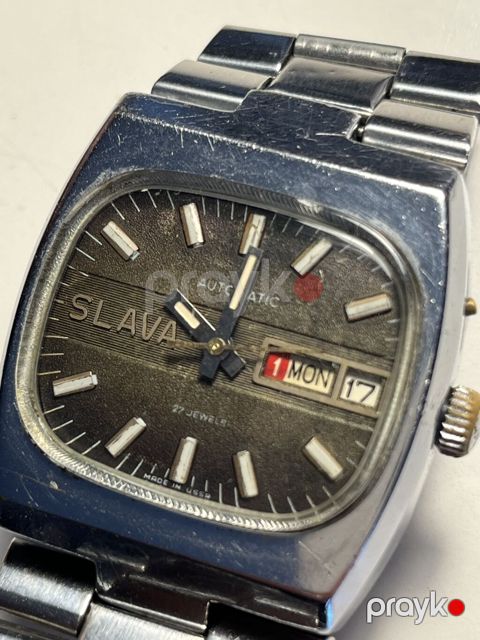 Слава часы танк телевизор 1970 г Slava saat 1970 il — Bakı